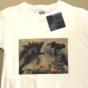 Uniqlo Kids Godzilla limited edition tshirt size 7-8